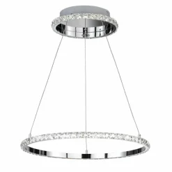 Suspension Wofi-Leuchten HARLEY LED Chrome, 1 lumière