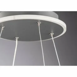 Suspension Wofi-Leuchten SHAY LED Gris, 1 lumière
