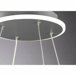 Suspension Wofi-Leuchten SHAY LED Gris, 1 lumière