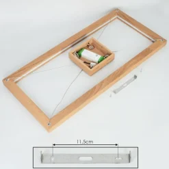 Suspension Zeve LED Écru, 1 lumière