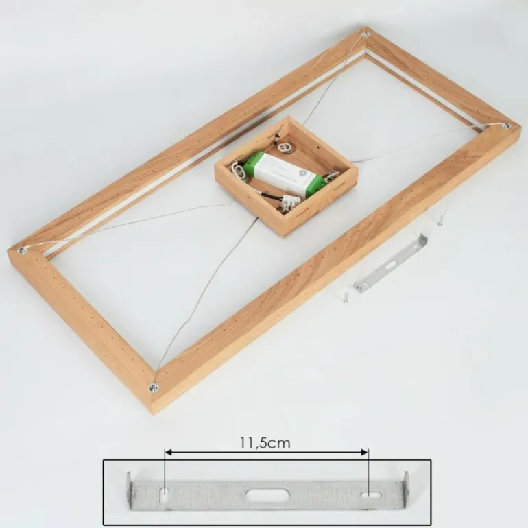 Suspension Zeve LED Écru, 1 lumière
