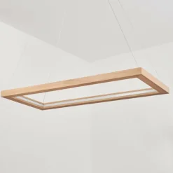 Suspension Zeve LED Écru, 1 lumière