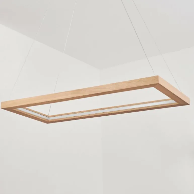 Suspension Zeve LED Écru, 1 lumière