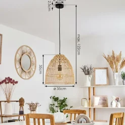 Suspension Zofingen Noir, 1 lumière