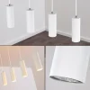 Suspension Zuoz Blanc, 4 lumières