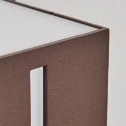 Swanek Lampe murale d´extérieur, Applique murale LED Rouille, 2 lumières