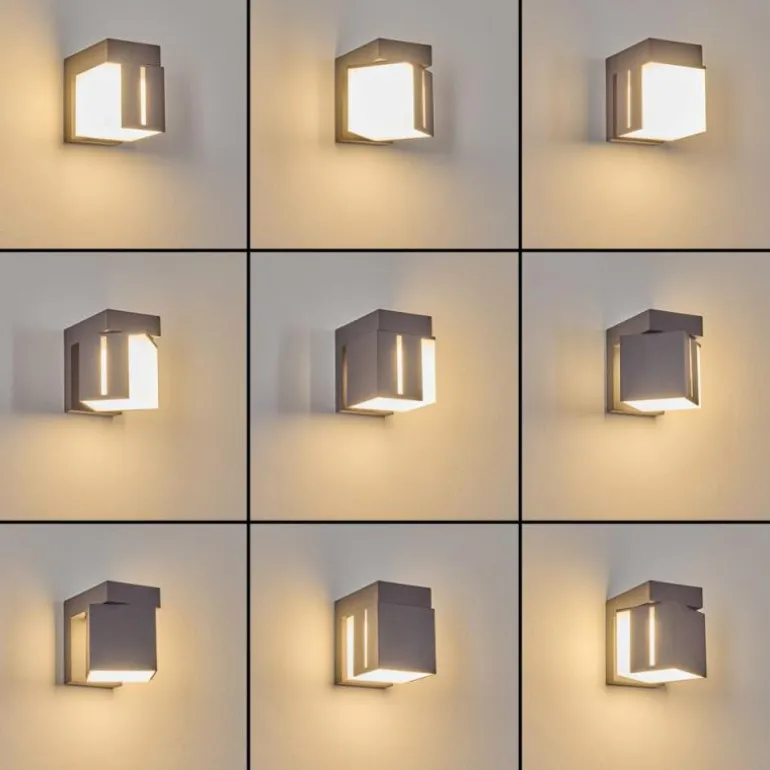 Swanek Lampe murale d´extérieur, Applique murale LED Anthracite, 1 lumière