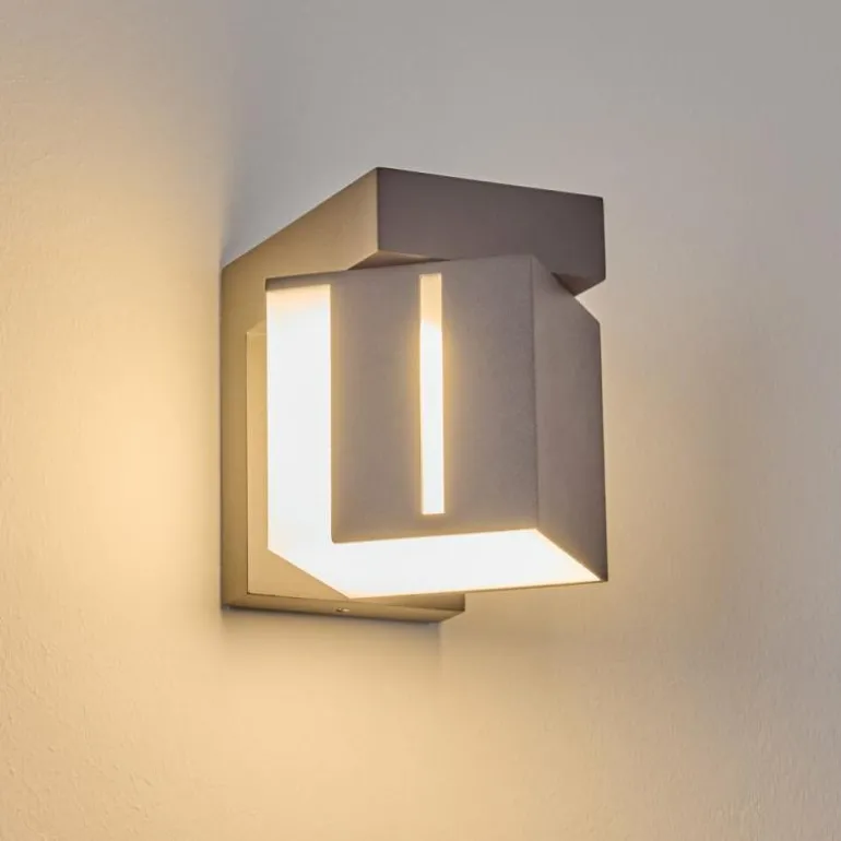 Swanek Lampe murale d´extérieur, Applique murale LED Anthracite, 1 lumière