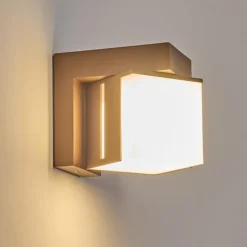 Swanek Lampe murale d´extérieur, Applique murale LED Rouille, 1 lumière