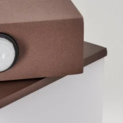 Swanek Lampe murale d´extérieur, Applique murale LED Rouille, 1 lumière, Détecteur de mouvement