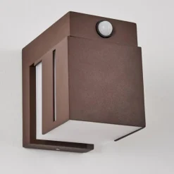 Swanek Lampe murale d´extérieur, Applique murale LED Rouille, 1 lumière, Détecteur de mouvement