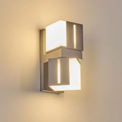 Swanek Lampe murale d´extérieur, Applique murale LED Anthracite, 2 lumières