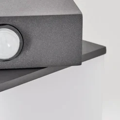 Swanek Lampe murale d´extérieur, Applique murale LED Anthracite, 1 lumière, Détecteur de mouvement