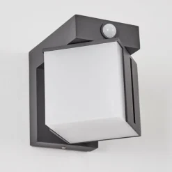 Swanek Lampe murale d´extérieur, Applique murale LED Anthracite, 1 lumière, Détecteur de mouvement