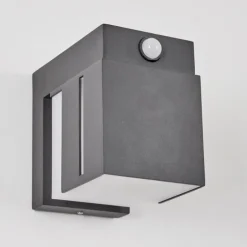 Swanek Lampe murale d´extérieur, Applique murale LED Anthracite, 1 lumière, Détecteur de mouvement