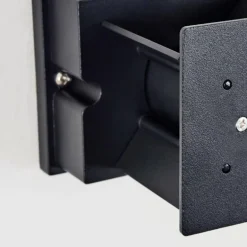 Tamarin Lampe murale d´extérieur, Luminaire Up & Down, Applique murale LED Rouille, Noir, 1 lumière