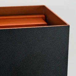 Tamarin Lampe murale d´extérieur, Luminaire Up & Down, Applique murale LED Cuivre, Noir, 1 lumière