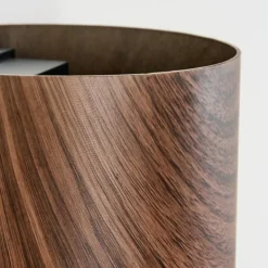 Tamarin Lampe murale d´extérieur, Luminaire Up & Down, Applique murale LED Couleur bois, Noir, 1 lumière