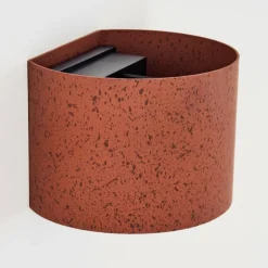 Tamarin Lampe murale d´extérieur, Luminaire Up & Down, Applique murale LED Rouille, Noir, 1 lumière