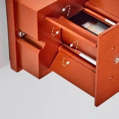 Tamarin Lampe murale d´extérieur, Luminaire Up & Down, Applique murale LED Cuivre, Noir, 1 lumière