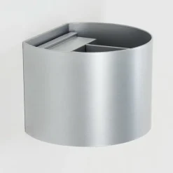 Tamarin Lampe murale d´extérieur, Luminaire Up & Down, Applique murale LED Argenté, 1 lumière