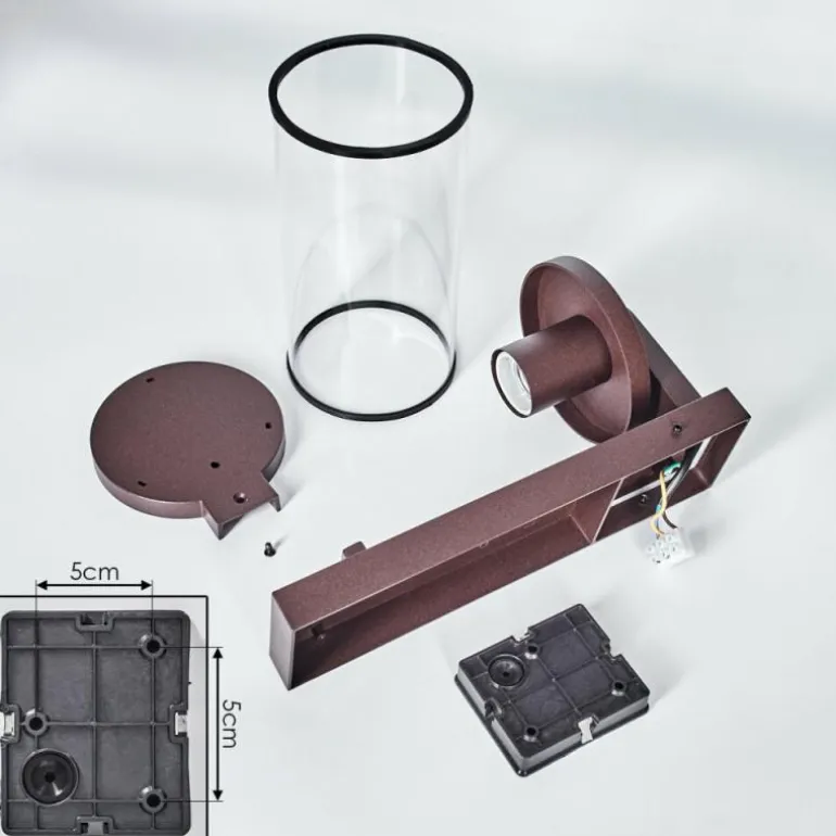 Telhada Luminaire extérieur, Lampe murale d´extérieur Rouille, 1 lumière