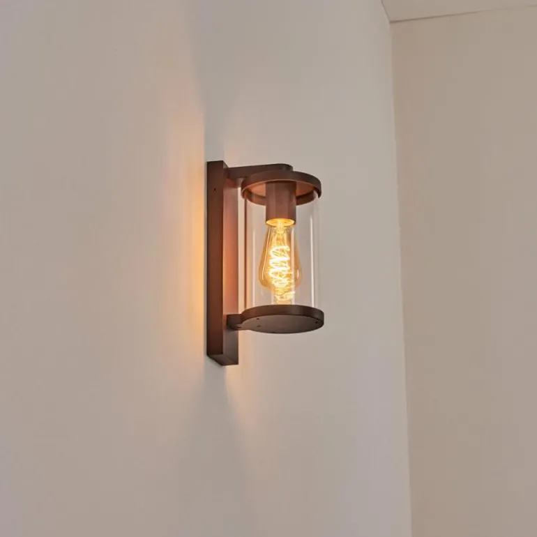 Telhada Luminaire extérieur, Lampe murale d´extérieur Rouille, 1 lumière