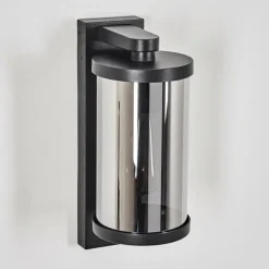 Telhada Luminaire extérieur, Lampe murale d´extérieur Noir, 1 lumière, Détecteur de mouvement