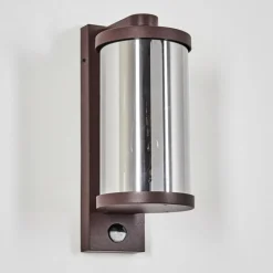 Telhada Luminaire extérieur, Lampe murale d´extérieur Rouille, 1 lumière, Détecteur de mouvement