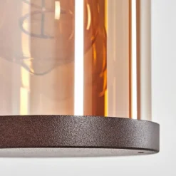 Telhada Luminaire extérieur, Lampe murale d´extérieur Rouille, 1 lumière, Détecteur de mouvement