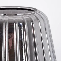 Telhais Lampe à poser, Liseuse Chrome, Fumée, Noir, 1 lumière