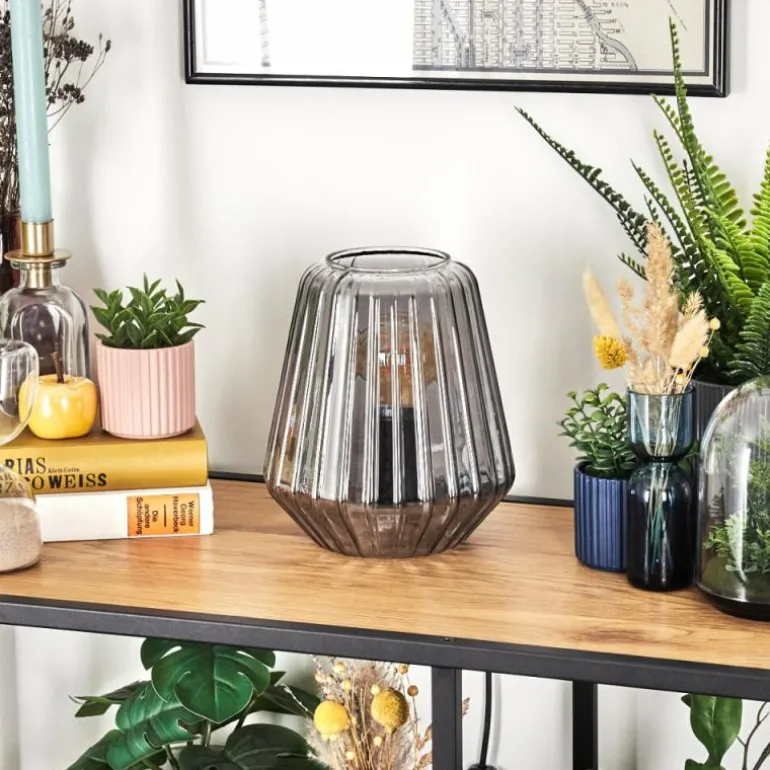 Telhais Lampe à poser, Liseuse Fumée, Noir, 1 lumière