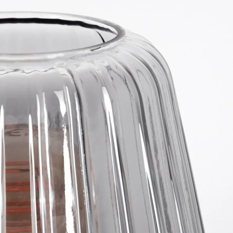 Telhais Lampe à poser, Liseuse Fumée, Noir, 1 lumière