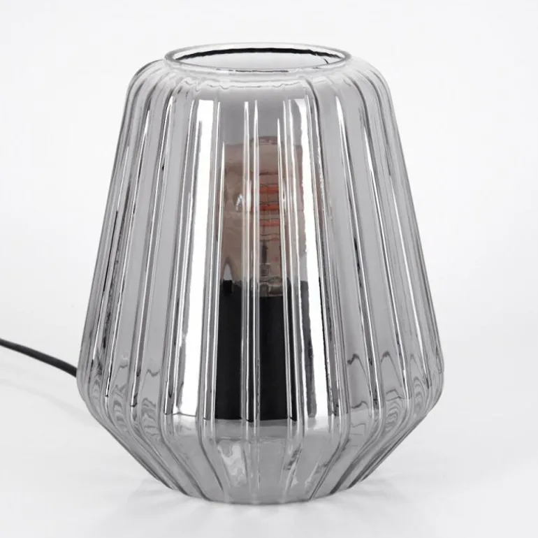 Telhais Lampe à poser, Liseuse Fumée, Noir, 1 lumière