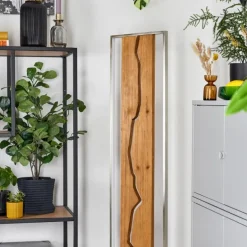 Terre Lampadaire LED Écru, Noir, Blanc, 1 lumière