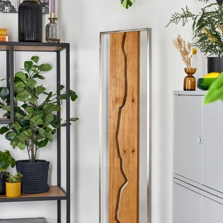 Terre Lampadaire LED Écru, Noir, Blanc, 1 lumière