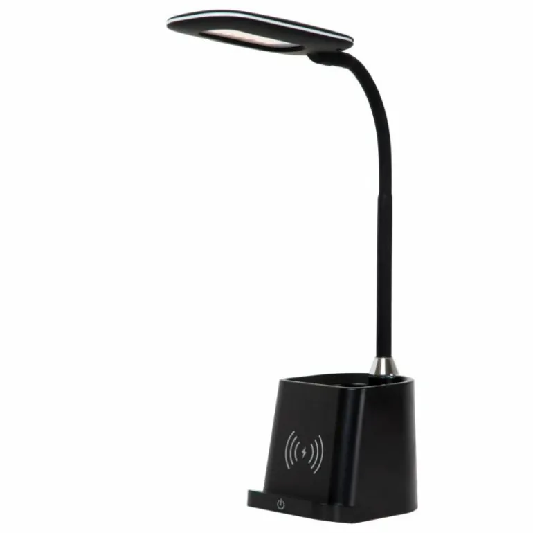 TESSA Lampe de bureau Luminaires Lucide LED Noir, 1 lumière