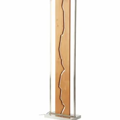 Thunder Lampadaire Luminaires Brilliant LED Argenté, 1 lumière