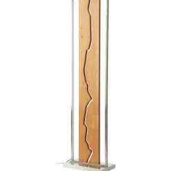 Thunder Lampadaire Luminaires Brilliant LED Argenté, 1 lumière