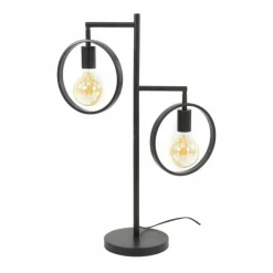 Tischleuchte Lampe à poser Anthracite, 2 lumières