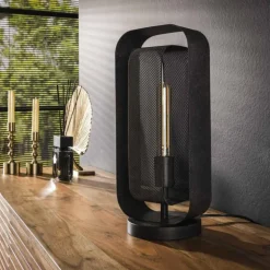 Tischleuchte Lampe à poser Anthracite, 1 lumière
