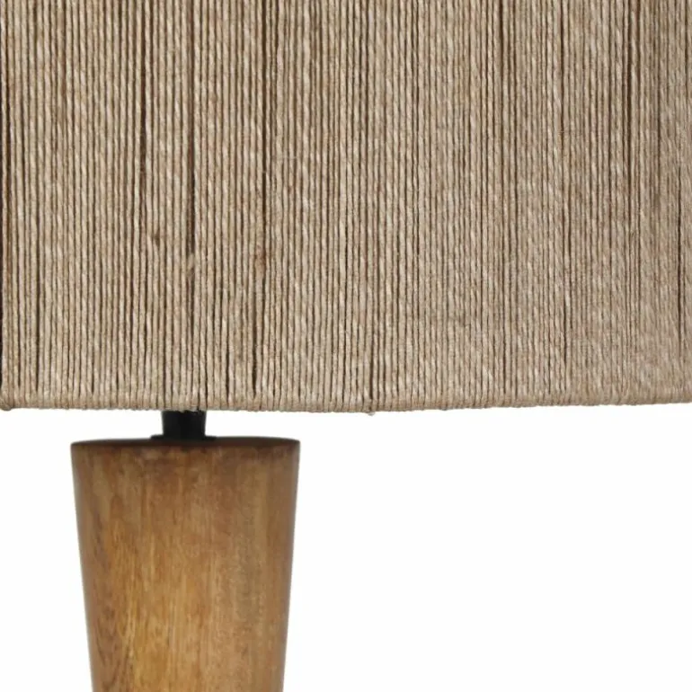 TOBA Lampadaire Luminaires Trio Bois clair, 1 lumière