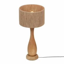 TOBA Lampe à poser Luminaires Trio Bois clair, 1 lumière