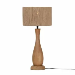 TOBA Lampe à poser Luminaires Trio Bois clair, 1 lumière