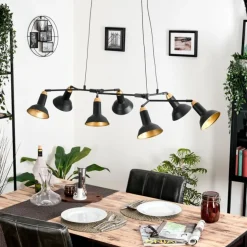 Toftbyn Suspension Noir, 7 lumières