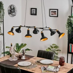 Toftbyn Suspension Noir, 7 lumières