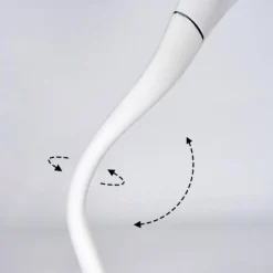Toggerbo Lampe de bureau, Lampe à poser, Liseuse LED Blanc, 1 lumière