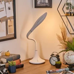Toggerbo Lampe de bureau, Lampe à poser, Liseuse LED Blanc, 1 lumière