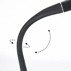 Toggerbo Lampe de bureau, Lampe à poser, Liseuse LED Noir, 1 lumière