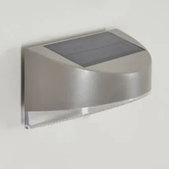 Tolerud Lampe murale d´extérieur LED Gris, Argenté, 1 lumière, Détecteur de mouvement